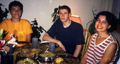 Students Eating After Class