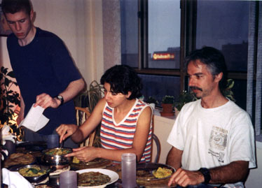 Students Eating After Class
